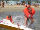 bimbi in canoa